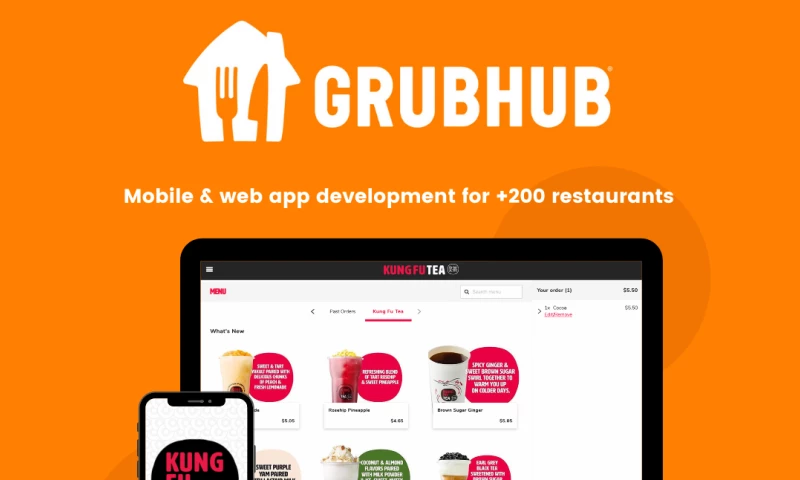 Mobile & Web App Development for Grubhub
