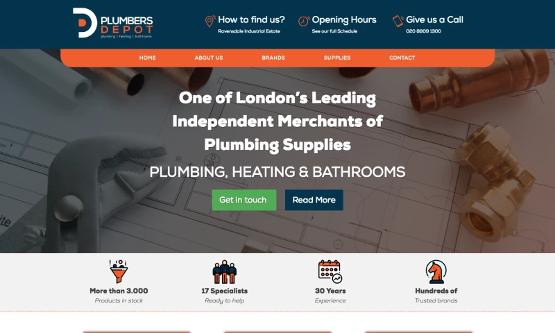 Web Ventures - Plumbers Depot
