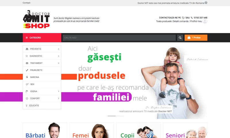 Web Ventures - DoctorMIT Shop