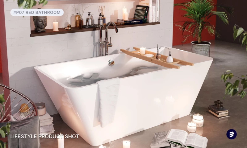 Lifestyle Shot in a Virtual Showroom