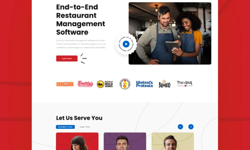 Solid Digital - Restaurant365: UI/UX Design and Development for Growth