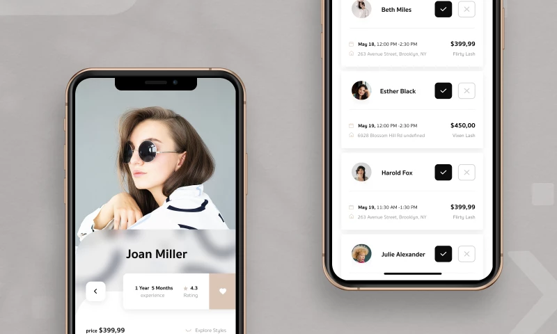 Lash Bash Salon App - Philadelphia's premiere eyelash mobile app.