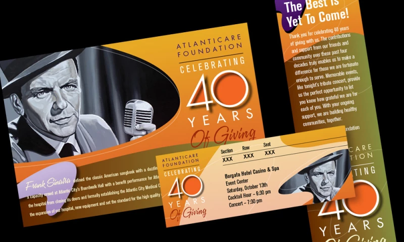 AXIS visual - Atlanticare 40 year concert