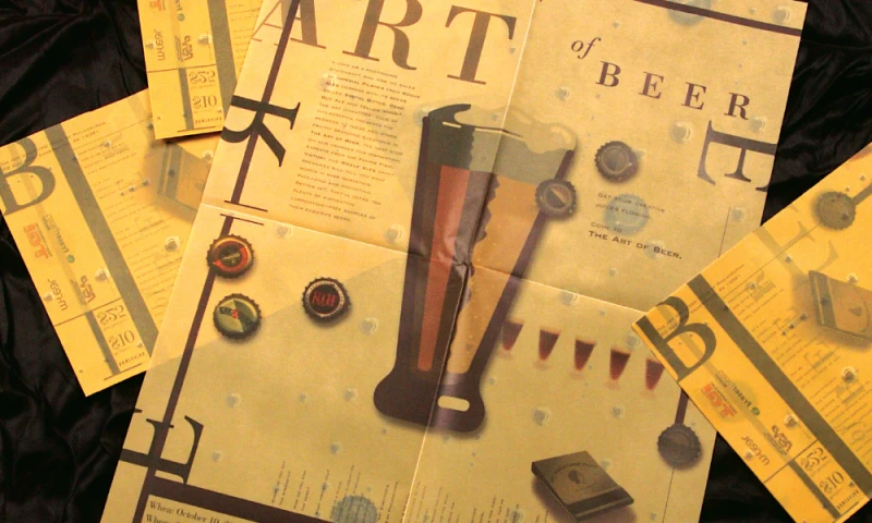 AXIS visual - The Art of Beer poster