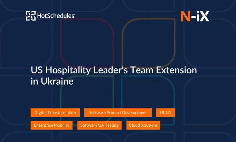N-iX - US Hospitality Leader's Technology Partnership