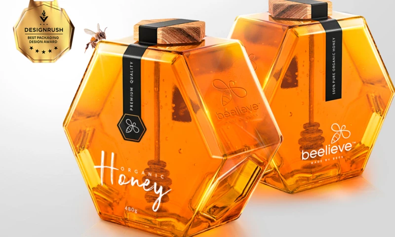 Wade Robinson Design - Branding for Honey Company