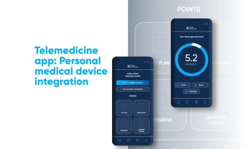 Abto Software - Personal medical device integration with mobile telemedicine app