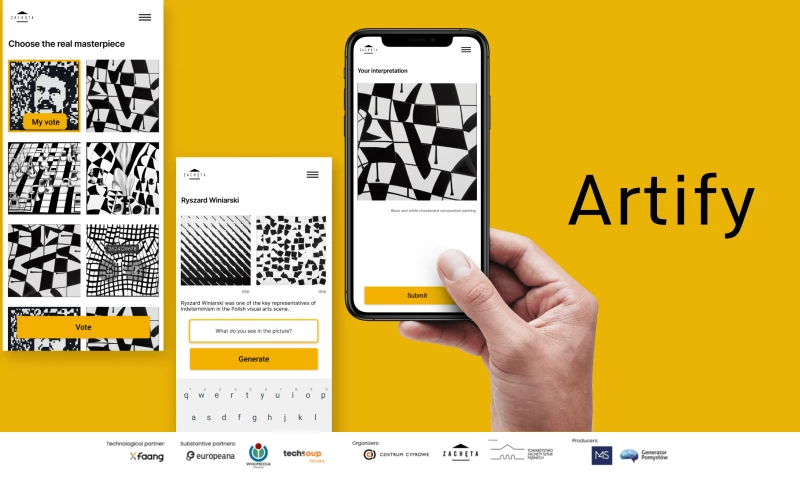 Gabriela Kłos-Kufel - Artify App for National Art Gallery