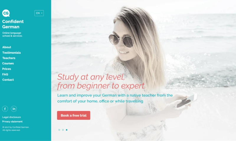 JetStyle - Confident German website design