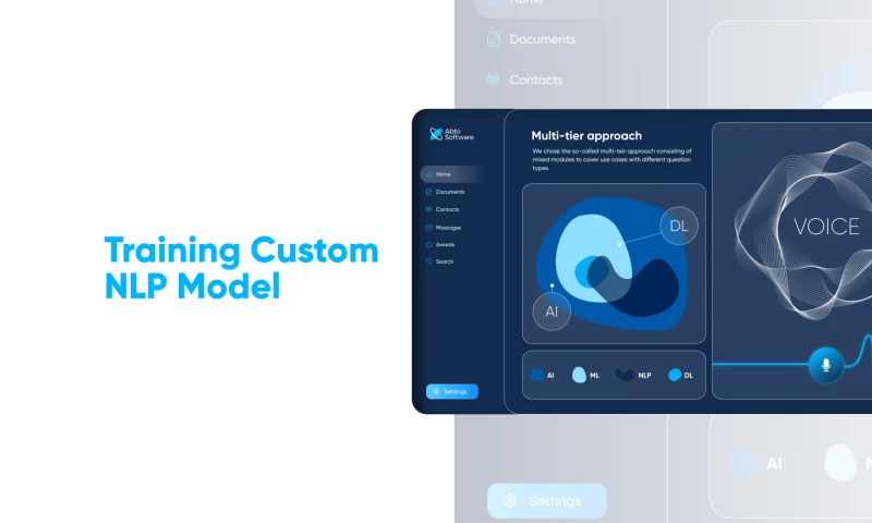 Training custom NLP model