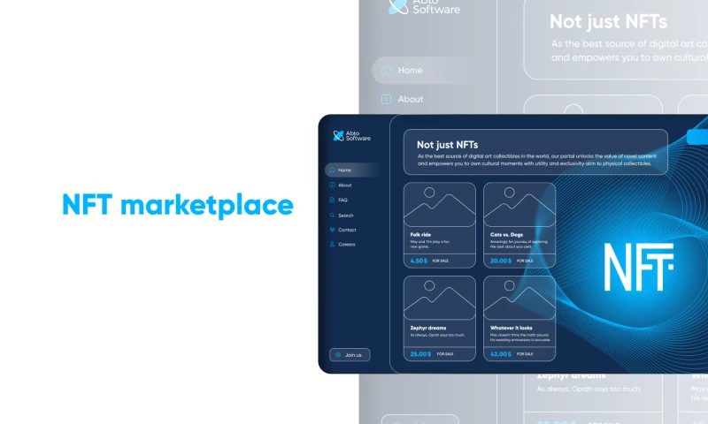Designing custom NFT marketplace