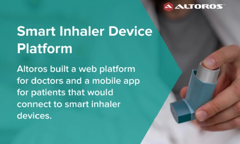 Altoros Labs - Smart Inhaler Device Web Platform & Mobile App