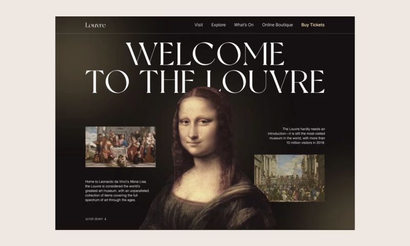 Ralabs Design - Louvre Museum Design Concept