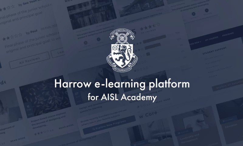 Raccoon Gang - Custom LMS for private school network