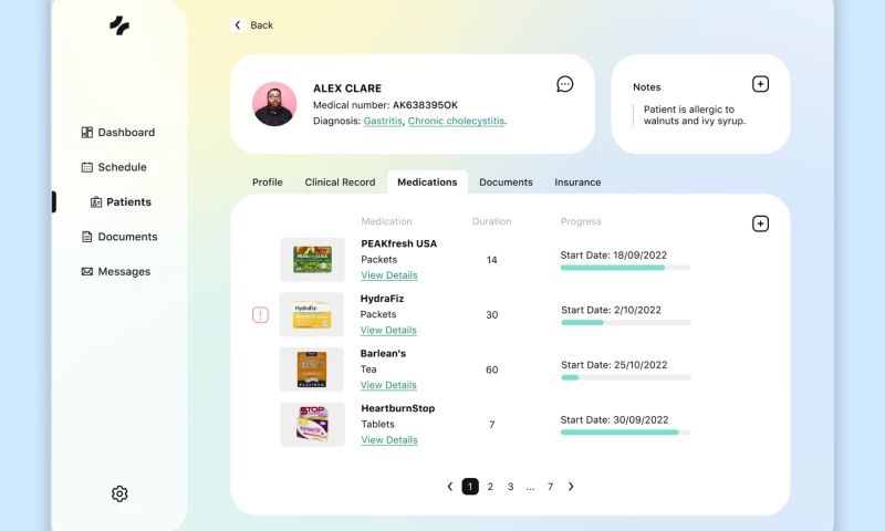 Ralabs Design - An E-prescription Medical App MVP