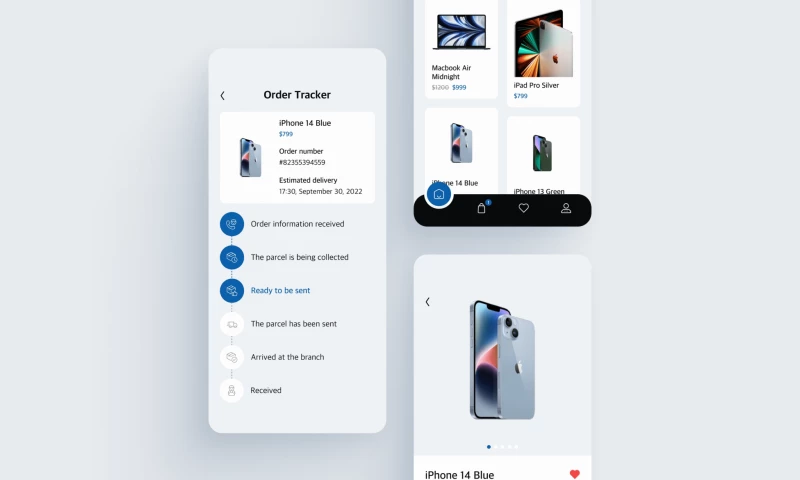 Ralabs Design - E-Commerce Web Design of an Electronics Store