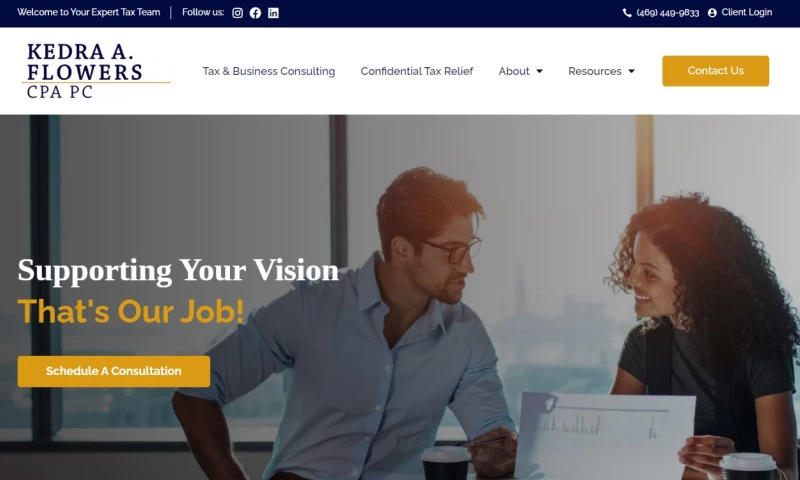 MJI Marketing - KedraFlowersCPA.com