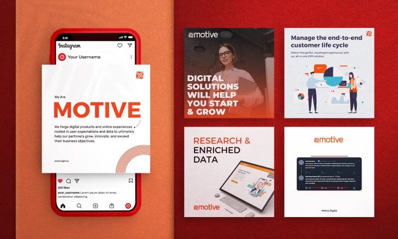 Motive Digital - Brand Design
