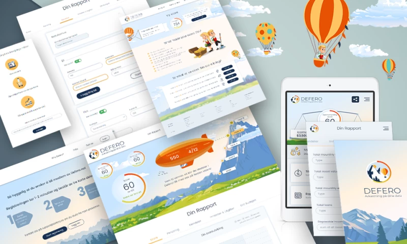 Defero - Personal Finance Web&Mobile App (Fintech SaaS-platform)