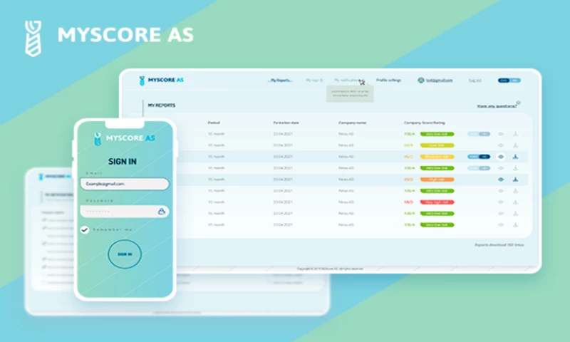 Snotor - MyScore - Fintech CRM platform for management of credit data