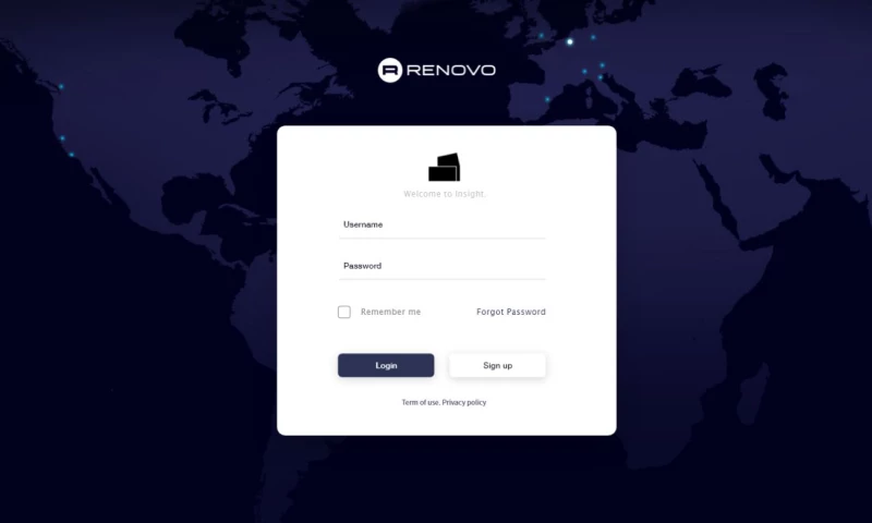 Renovo Automotive Data Ingestion Kiosk