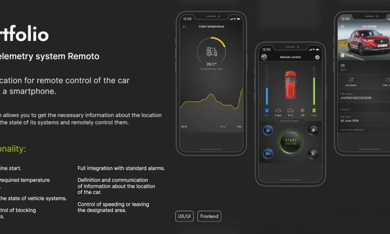 Auto telemetry system Remoto