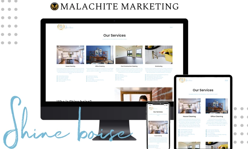 Malachite Media - Shine Boise Web Design