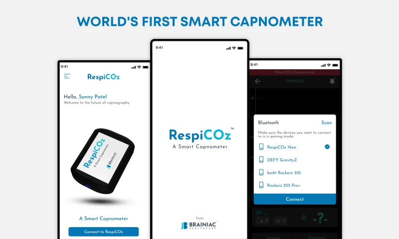 StarkSouk - Mobile Application -World's First Smart Capnometer