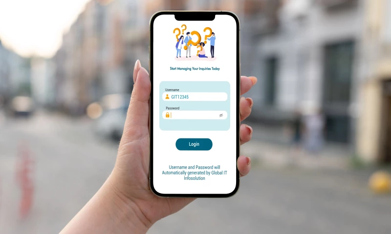 StarkSouk - UI Design for Project Inquiry Application
