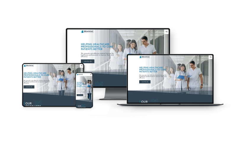 StarkSouk - Website Development for MedTech Company