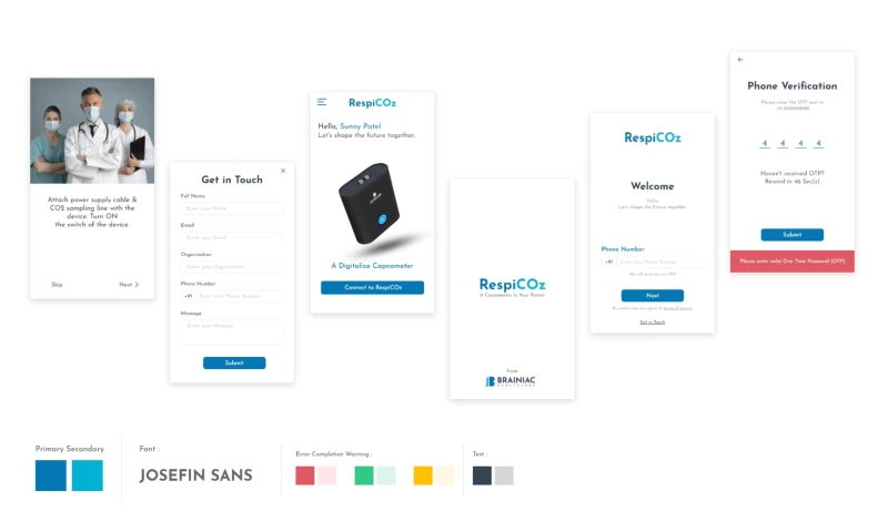 StarkSouk - Mobile UI/UX Design for IoT Application