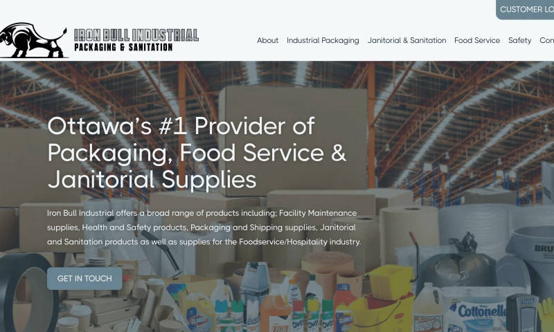 Mendel Sites - Packaging Company Website