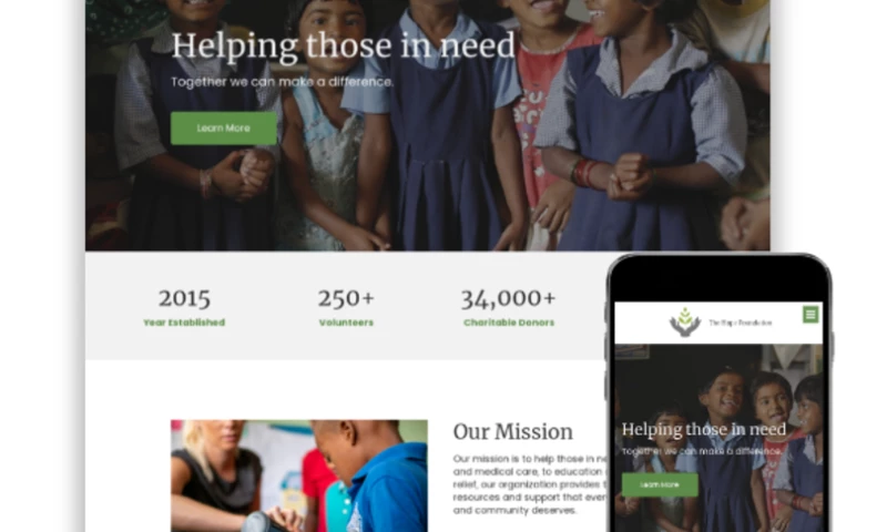 Alpha Website Design - Culinary Nonprofit