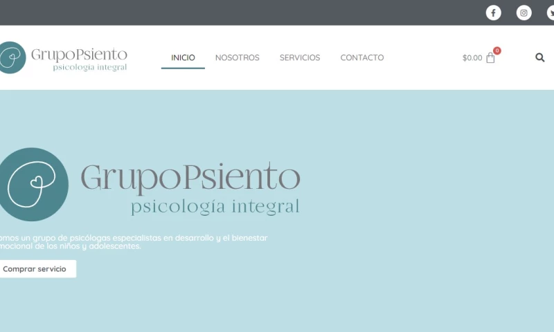 pgiovas - Psicological services website
