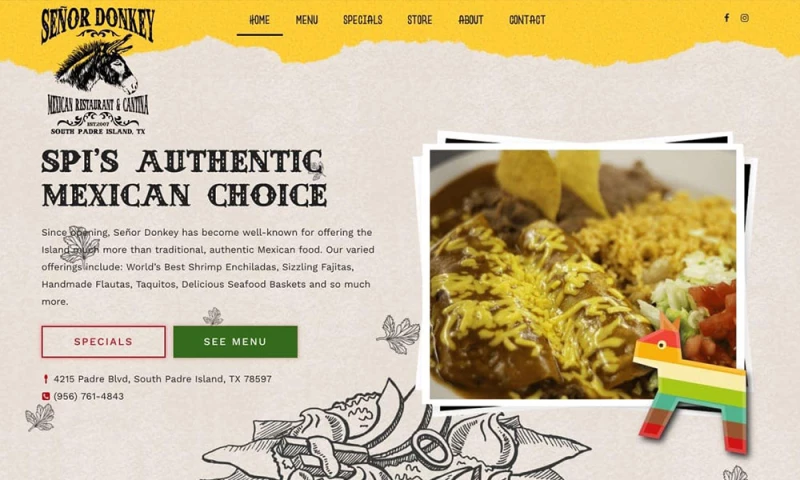 KangoMedia - Senor Donkey Restaurant