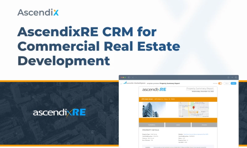 AscendixRe CRM for Commercial Real Estate Development