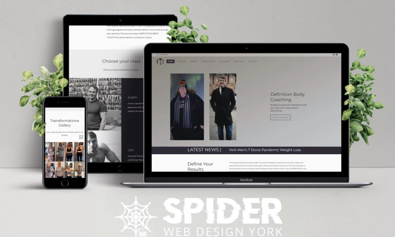 Spider Web Designs - Definition Body Coaching