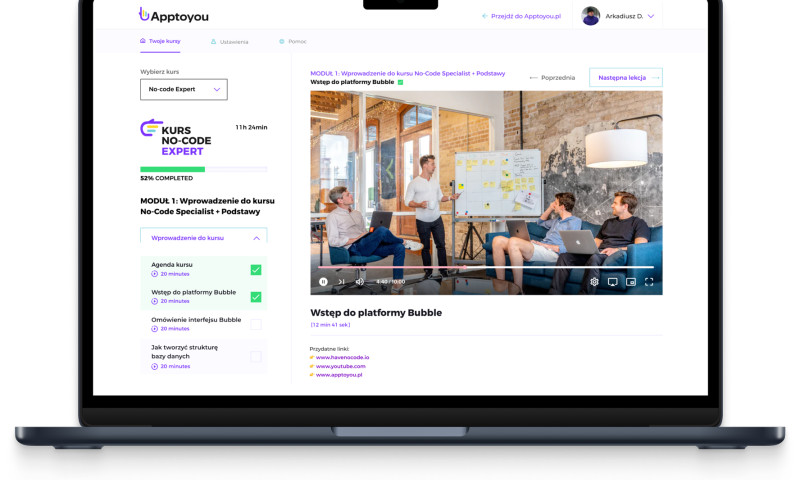 havenocode - Apptoyou.pl Academy