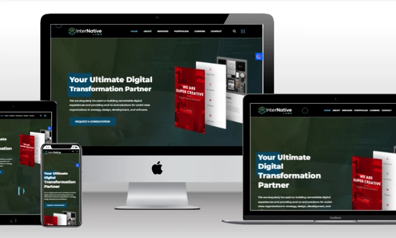 InterNative Labs Website