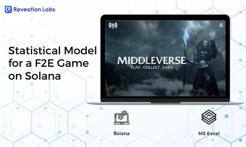 Statistical Model for a F2E Game on Solana