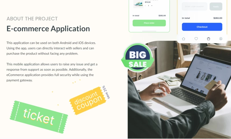 ValueCoders - E-commerce Application