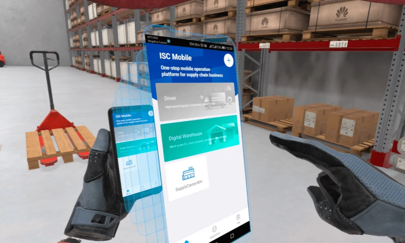 JetStyle - VR Simulator for Huawei (Logistics & Warehousing)