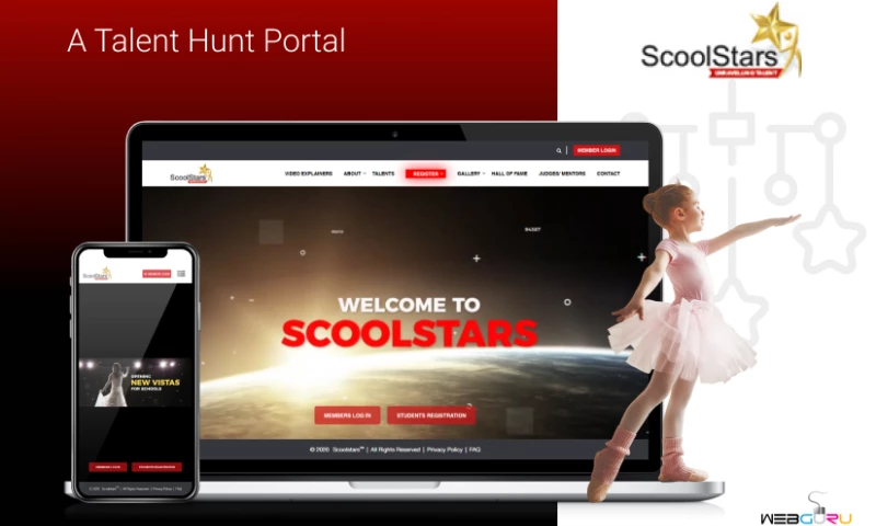 WebGuru Infosystems - Talent Hunt Portal