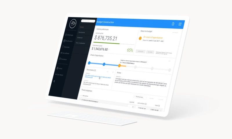 Aïdi | Exit Excel, hello Aïdi: uncomplicated construction project management | PHP, Angular, Docker, Ansible