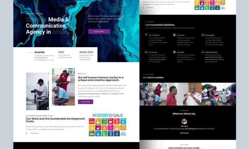 MediaForce Communications - Estudio Ke Website development