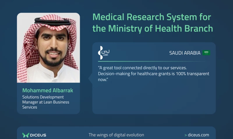 DICEUS - Research System for the Ministry of Health Branch