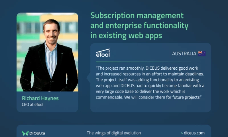 DICEUS - Subscription Management and Enterprise Functional