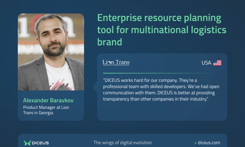 Enterprise Resource Planning Tool for Logistics