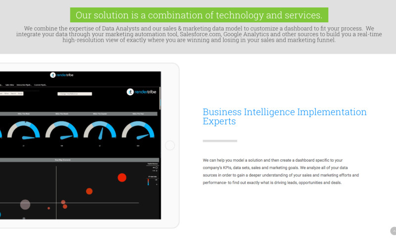 RenderTribe - Pipeline Analytics