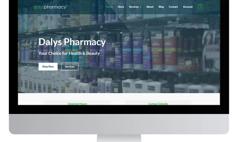 Hashtag Web & Digital Agency - Daly's Pharmacy